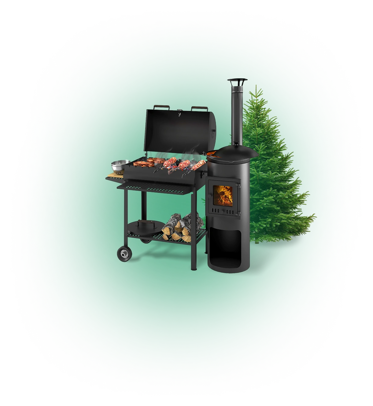 Grill Mangal Vezuvii